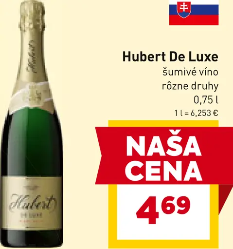 Hubert De Luxe šumivé víno