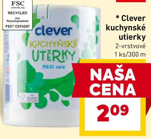 Clever kuchynské utierky