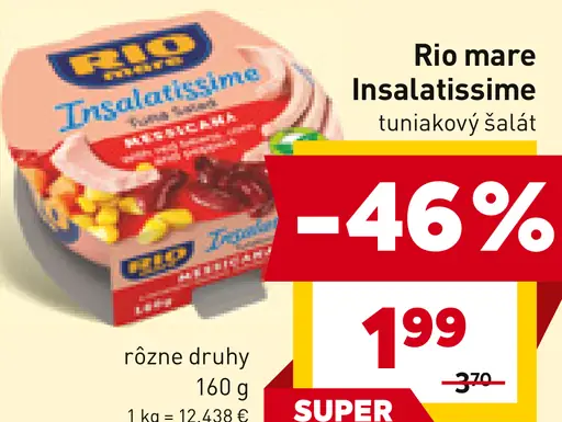 Rio mare Insalatissime tuniakový šalát