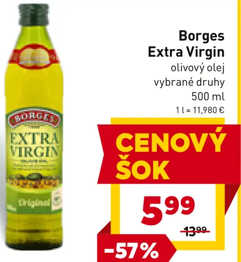 Borges Extra Virgin olivový olej