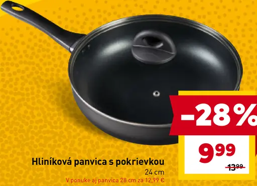 Hliníková panvica s pokrievkou