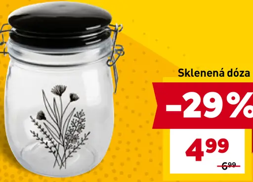 Sklenená dóza