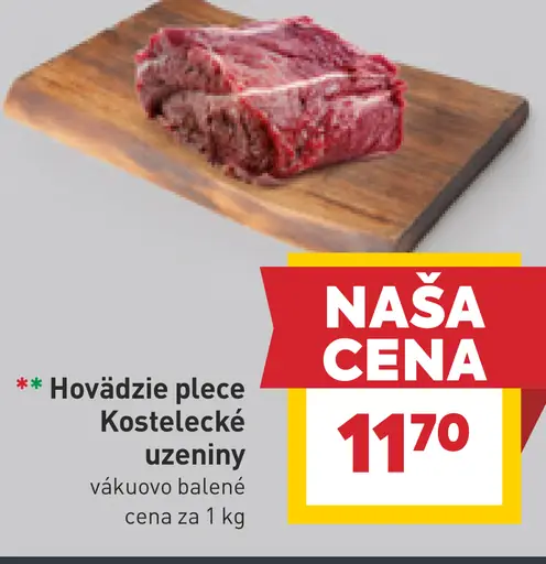 Hovädzie plece