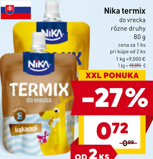 Nika termix do vrecka
