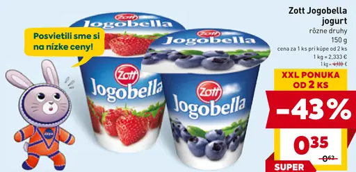 Zott Jogobella Jogurt