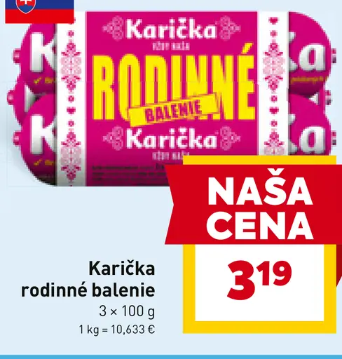 Karička Rodinné balenie