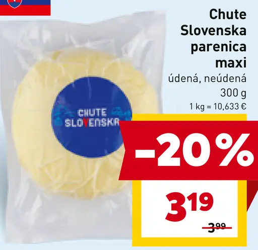 Chute Slovenska parenica maxi