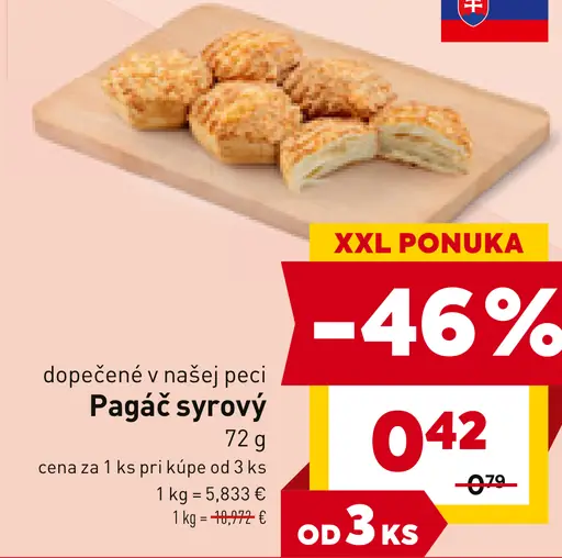 Pagáč syrový