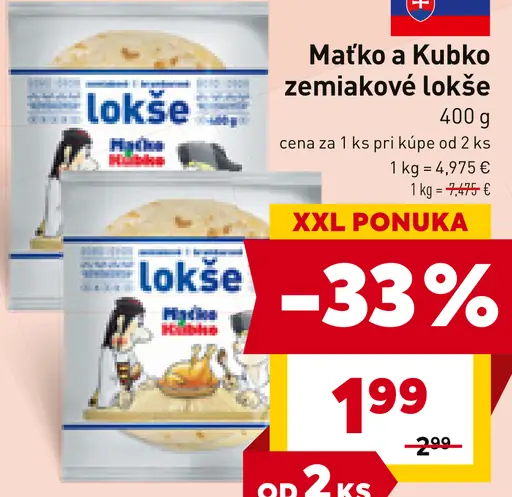 Matko a Kubko Zemiakové lokše
