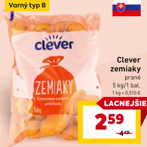 Clever zemiaky