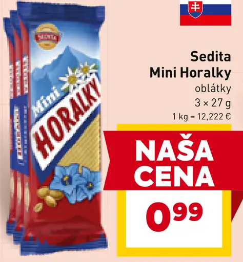 Sedita Mini Horalky oblátky