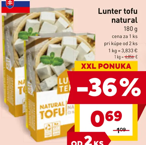 Lunter Natural Tofu