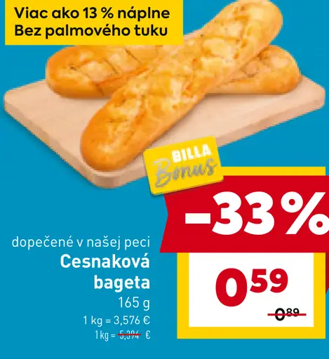 Cesnaková bageta