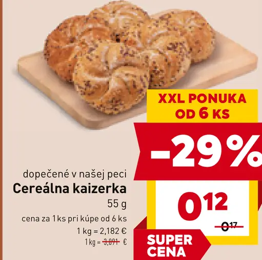 Kajzerka cereálna