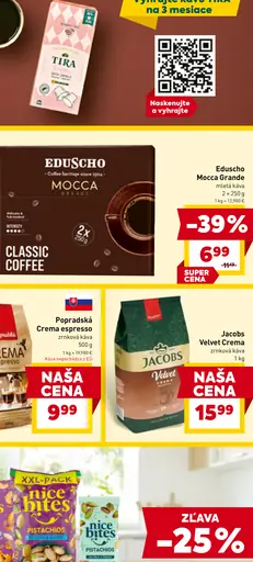 Eduscho Mocca Grande pražená mletá káva