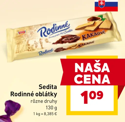 Sedita Rodinné oblátky