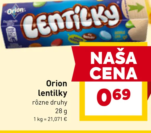 Orion Lentilky