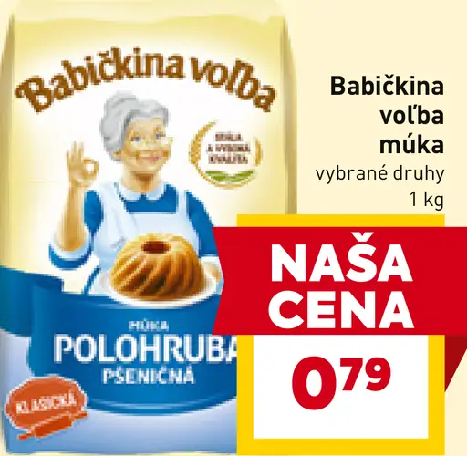 Babičkina voľba múka