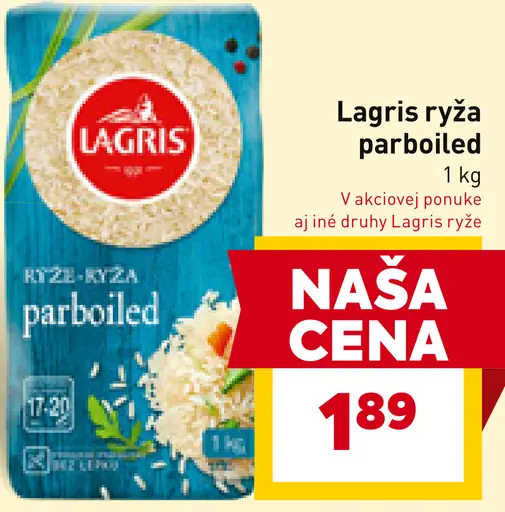 Lagris Ryža parboiled