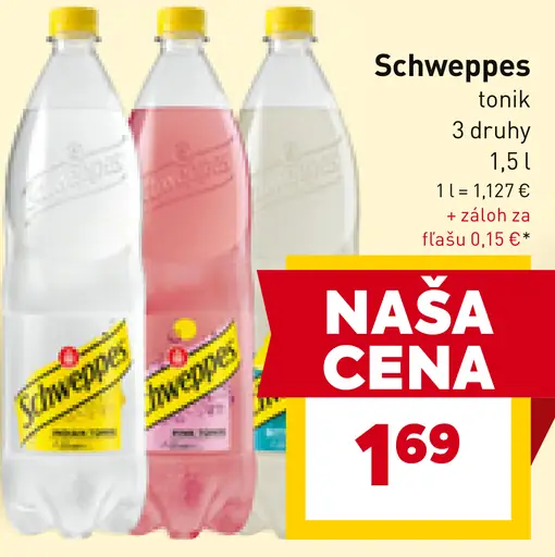 Schweppes tonik