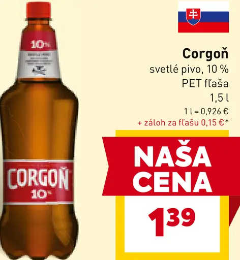 Corgoň svetlé pivo