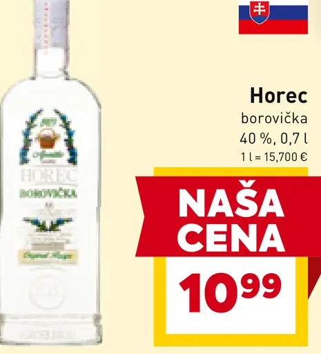 Horec borovička