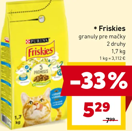 Friskies granuly pre mačky