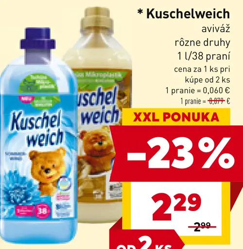 Kuschelweich aviváž