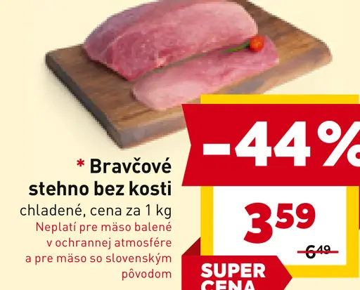 Bravčové stehno bez kosti
