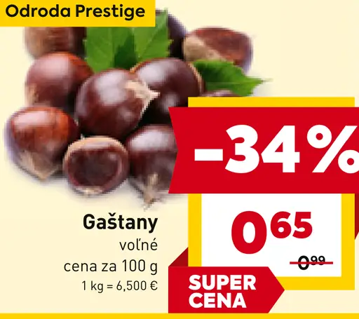 Odroda Prestige Gaštany