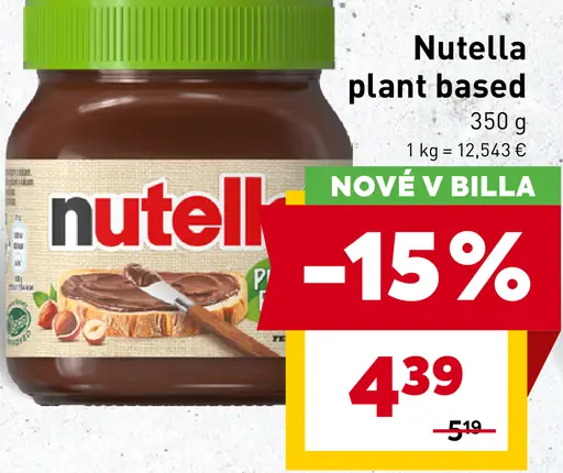 Nutella plant based