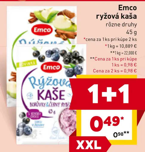 Emco Ryžová kaša