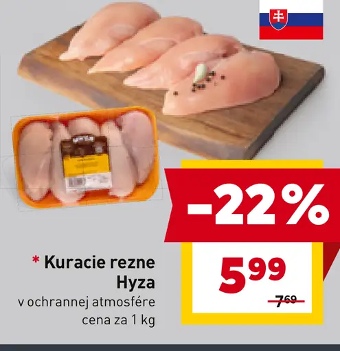 Hyza Kuracie rezne