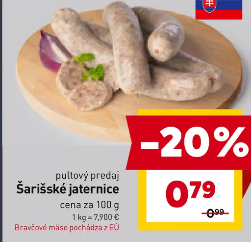 Šarišské jaternice