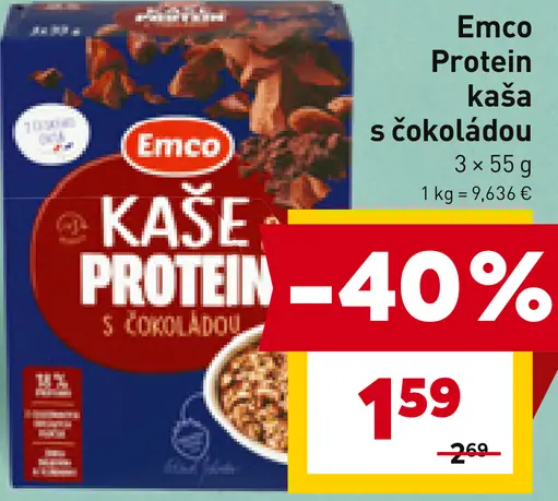 Emco Proteín kaša s čokoládou
