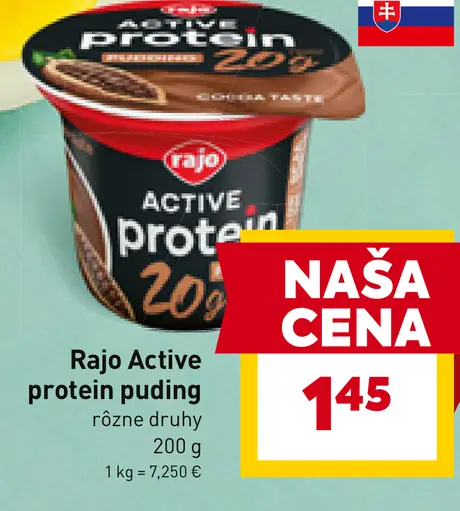 Rajo Active Protein puding