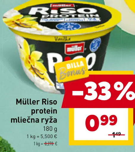 Müller Riso proteín mliečna ryža