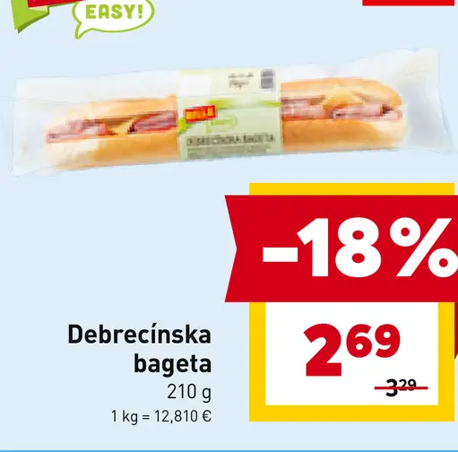 Debrecínska bageta