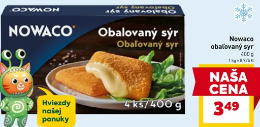 Nowaco Obalovaný syr