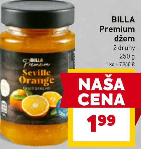 BILLA Premium džem