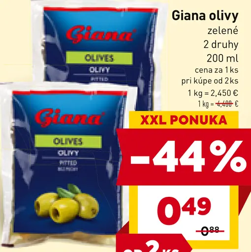 Giana olivy zelené