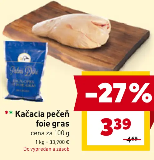 Kačacia pečeň foie gras