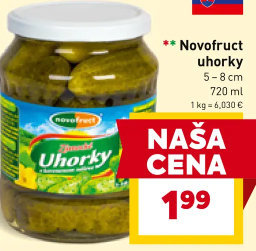 Novofruct Uhorky