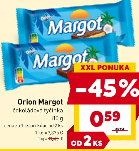 Orion Margot čokoládová tyčinka