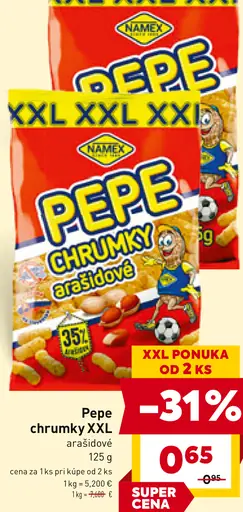 Pepe chrumky arašidové