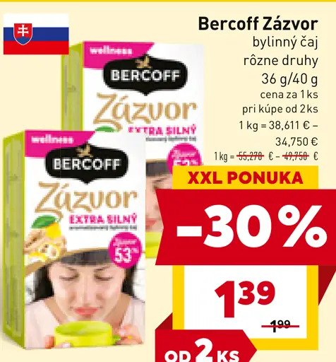 Bercoff Bylinný čaj
