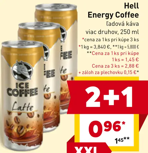 Hell Energy Coffee Ice Coffee