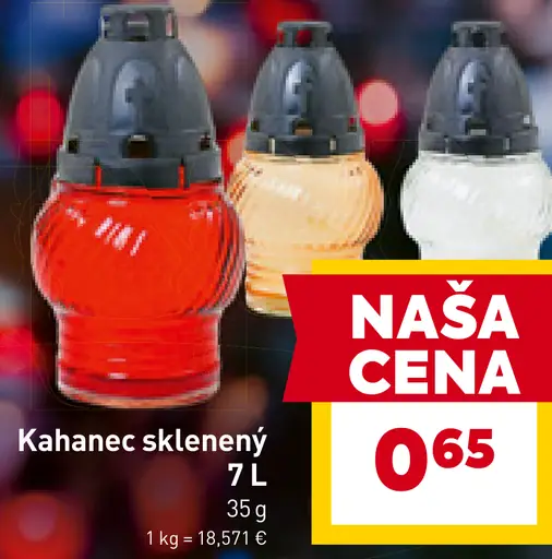 Kahanec sklenený 7L