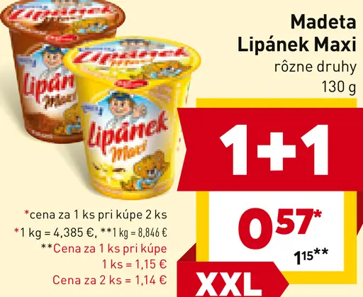 Madeta Lipánek Maxi