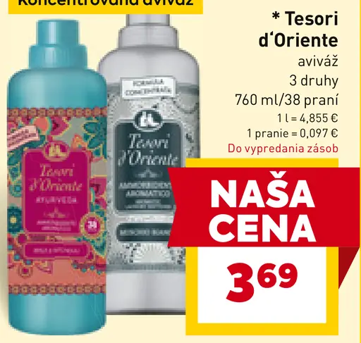 Tesori d'Oriente aviváž